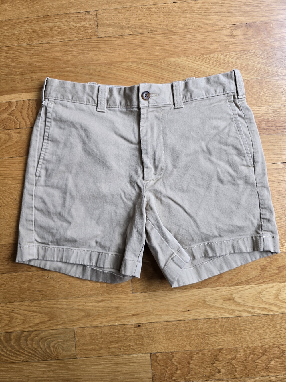 J. Crew Men's Khaki Chino Shorts 5" Inseam Size 29